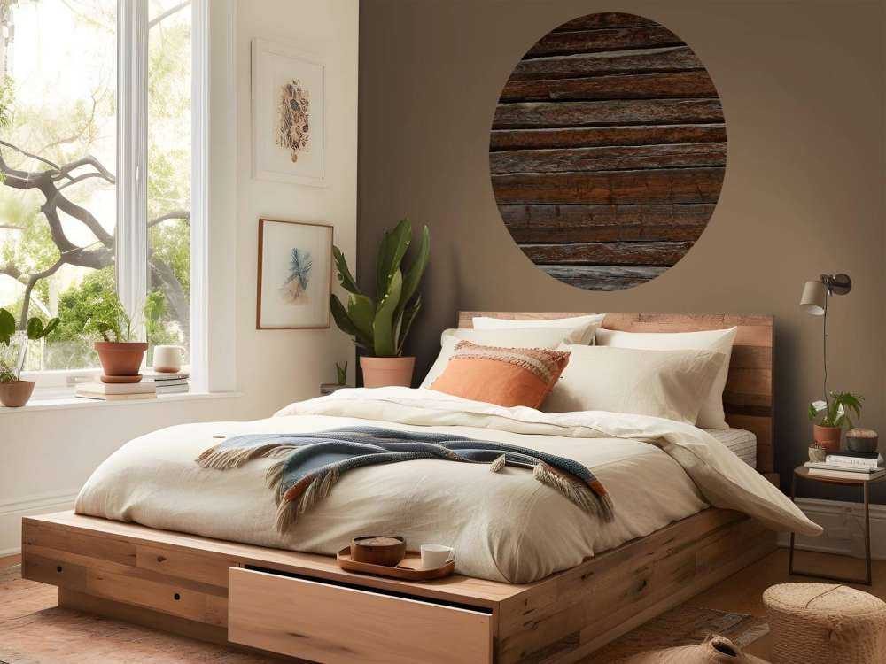 Altes dunkles Holz