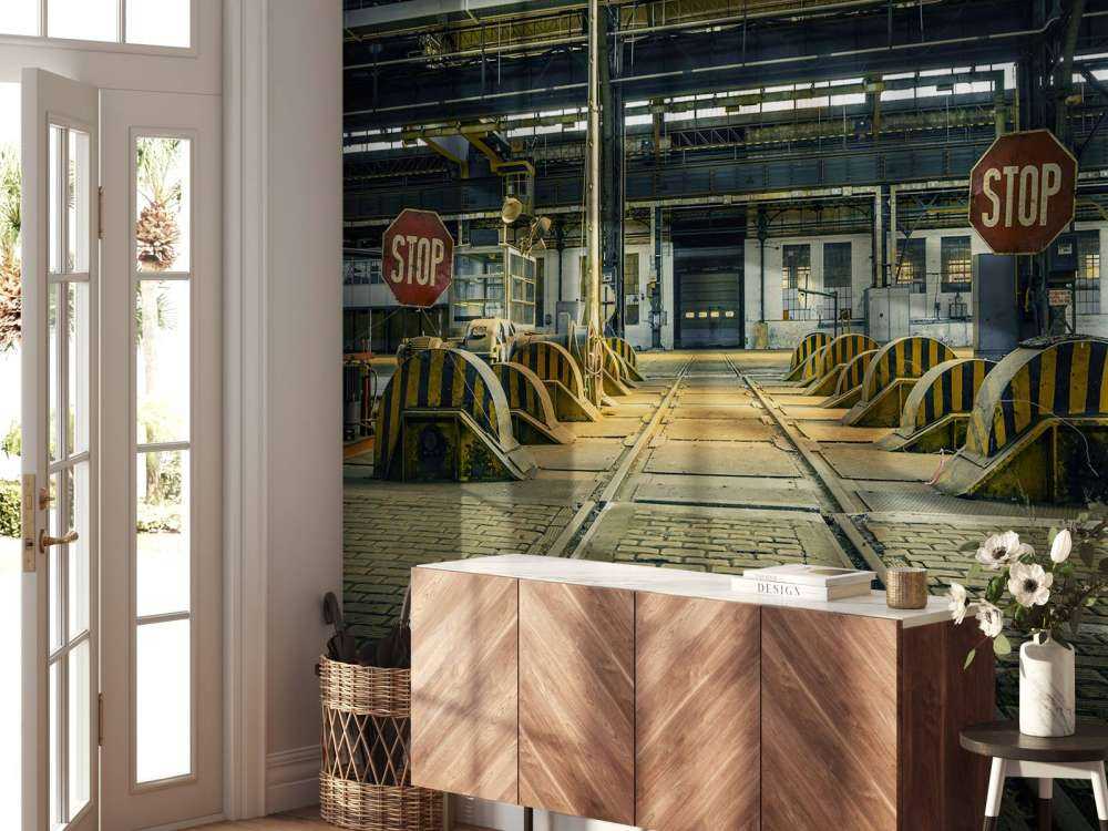Verlassene Industriehalle