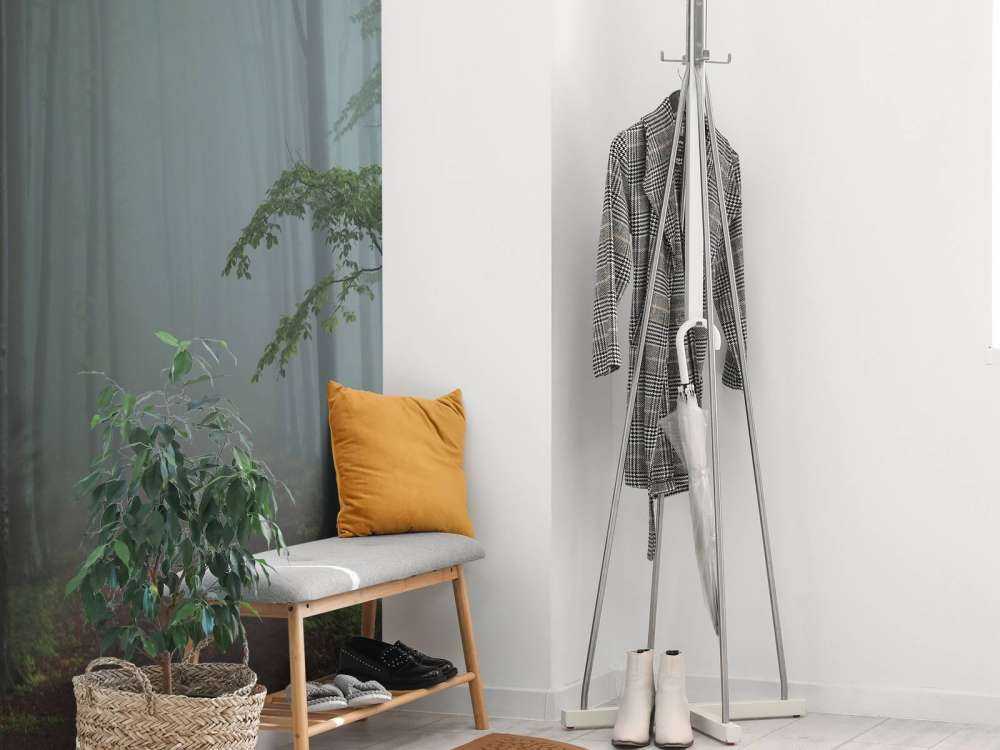 Panorama Nebeliger Wald