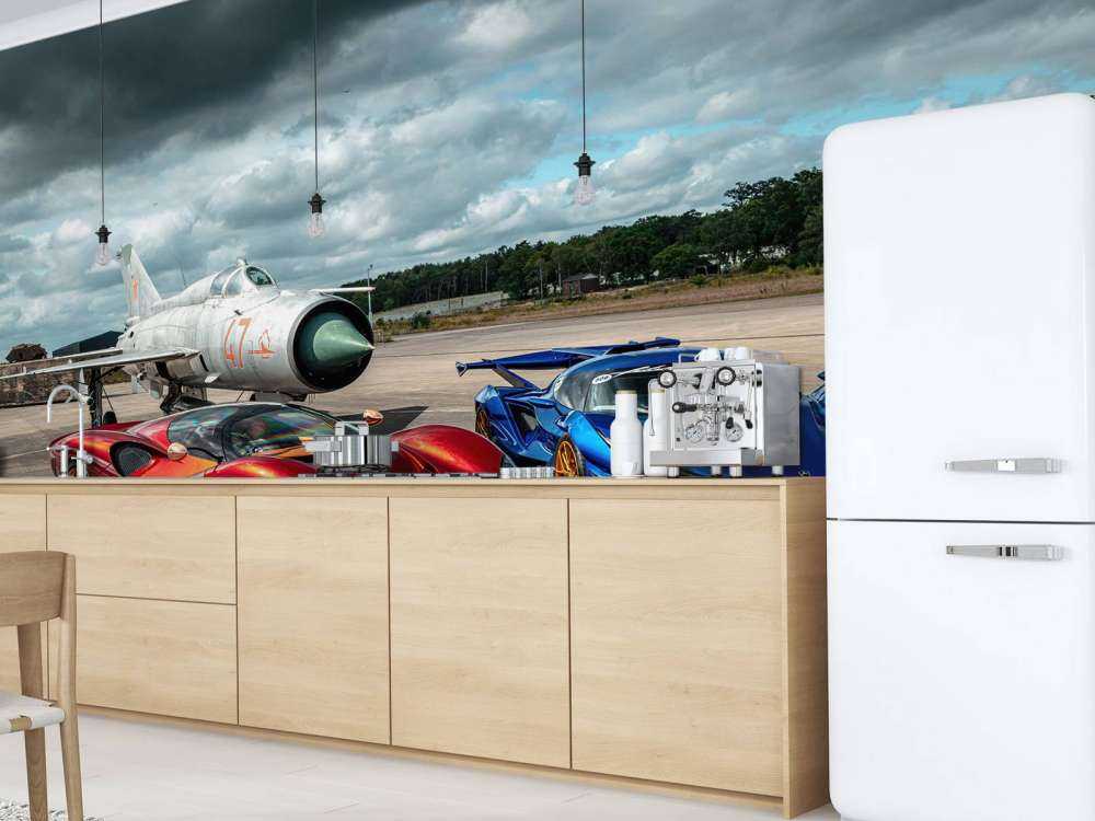 Supercars bei Kampfjets