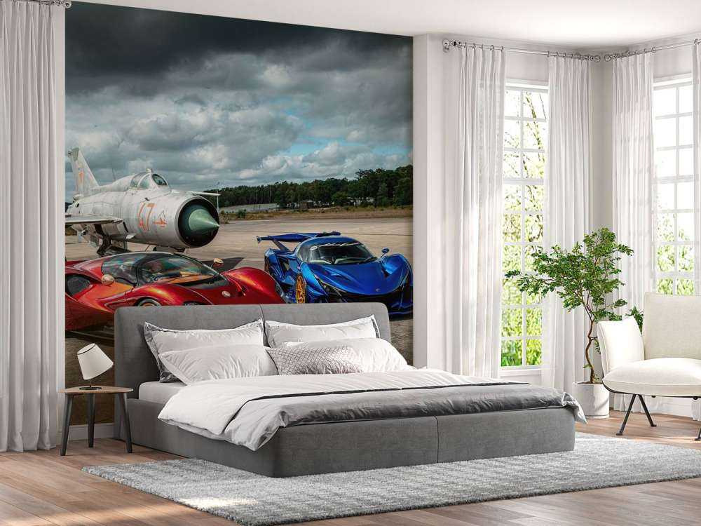 Supercars bei Kampfjets