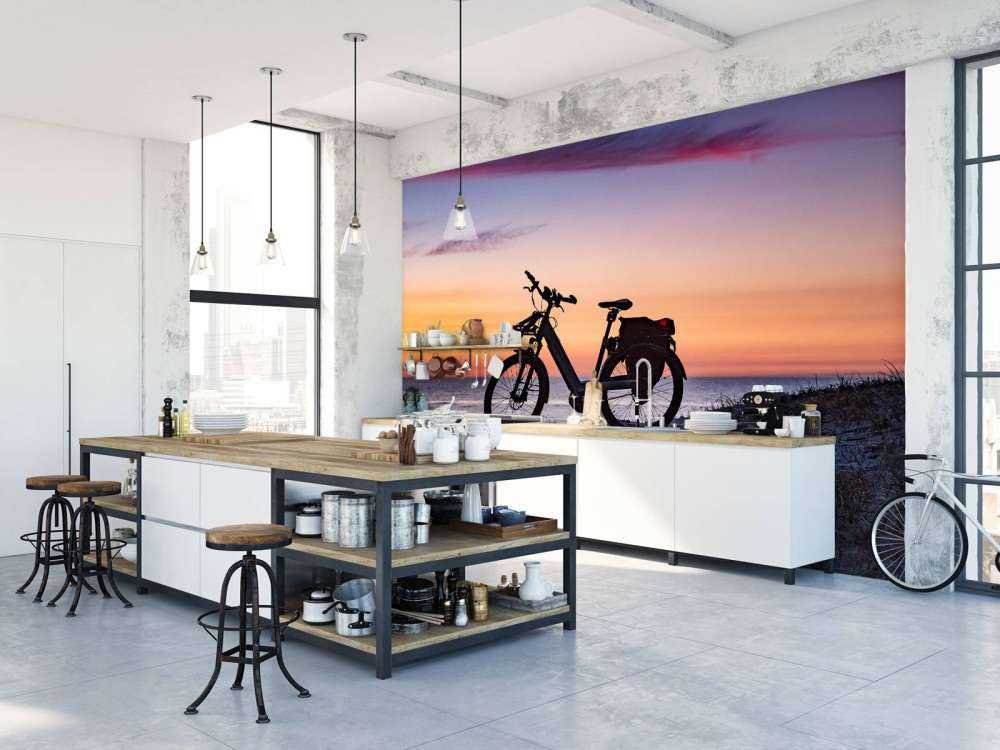 Fahrrad an einem Meer