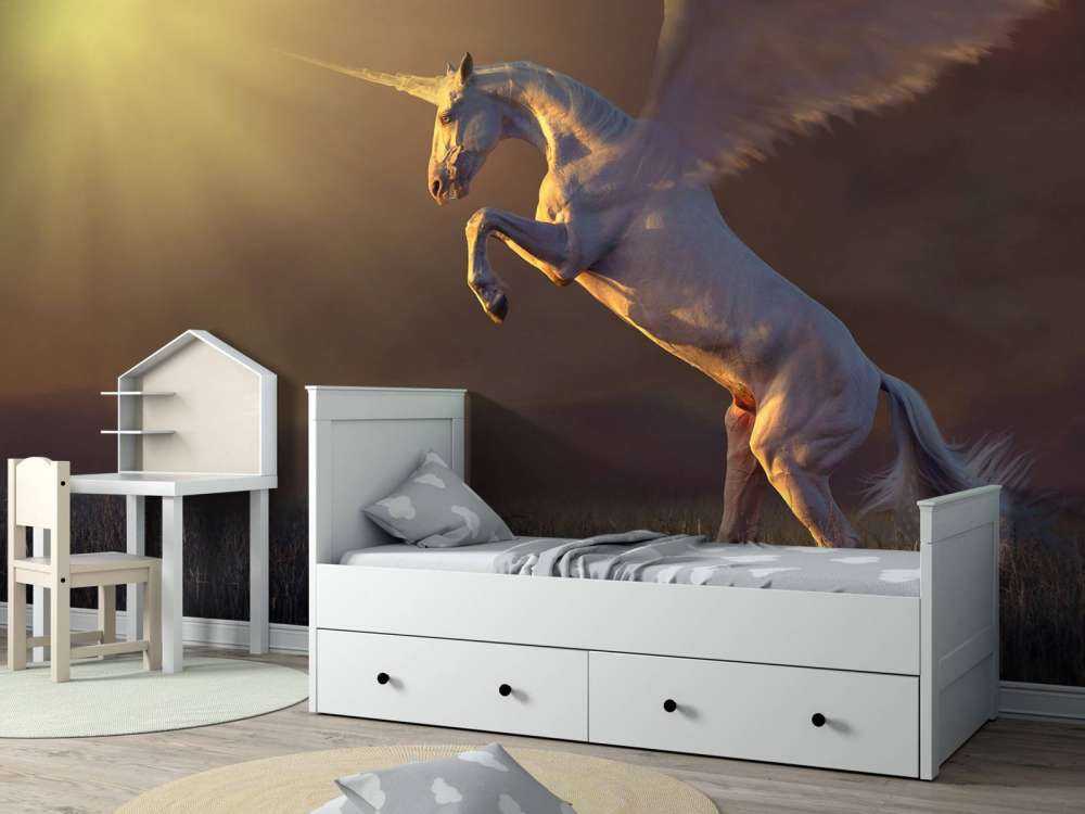 Einhorn mit Flügeln