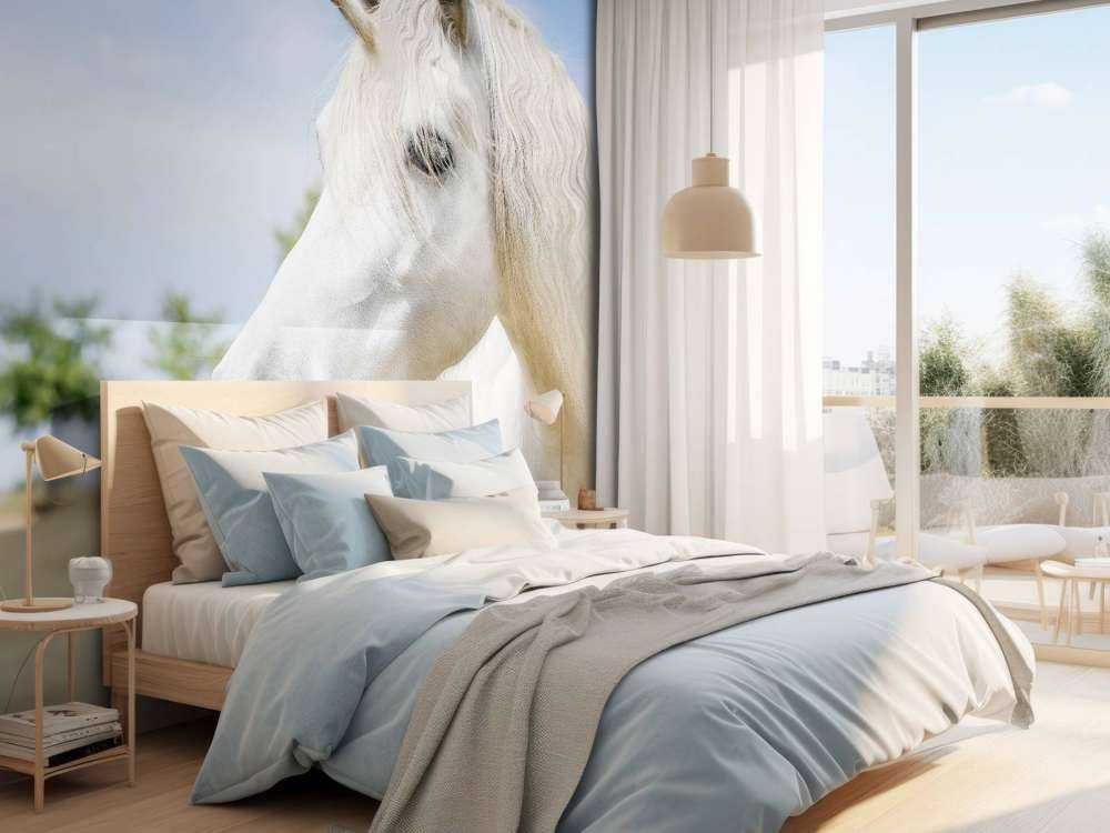 Weißes Einhorn