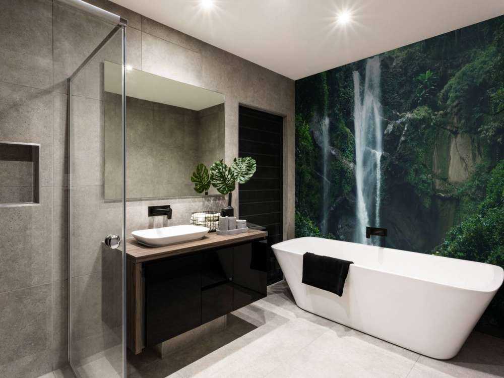 Wasserfall in der Natur