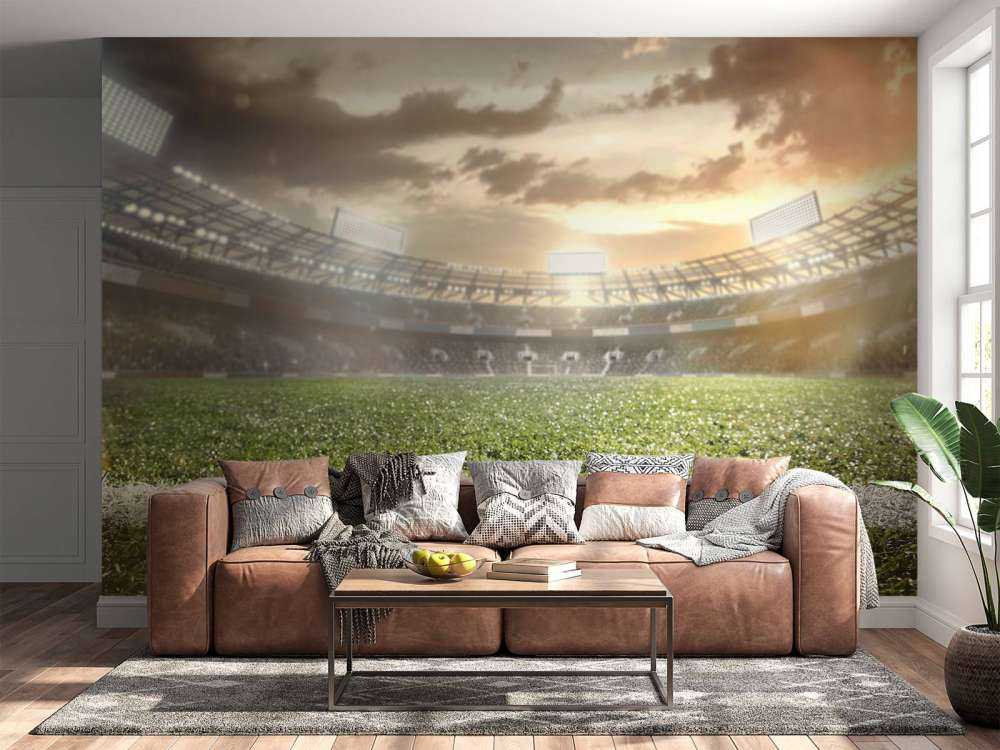 Stadion mit Kunstrasen