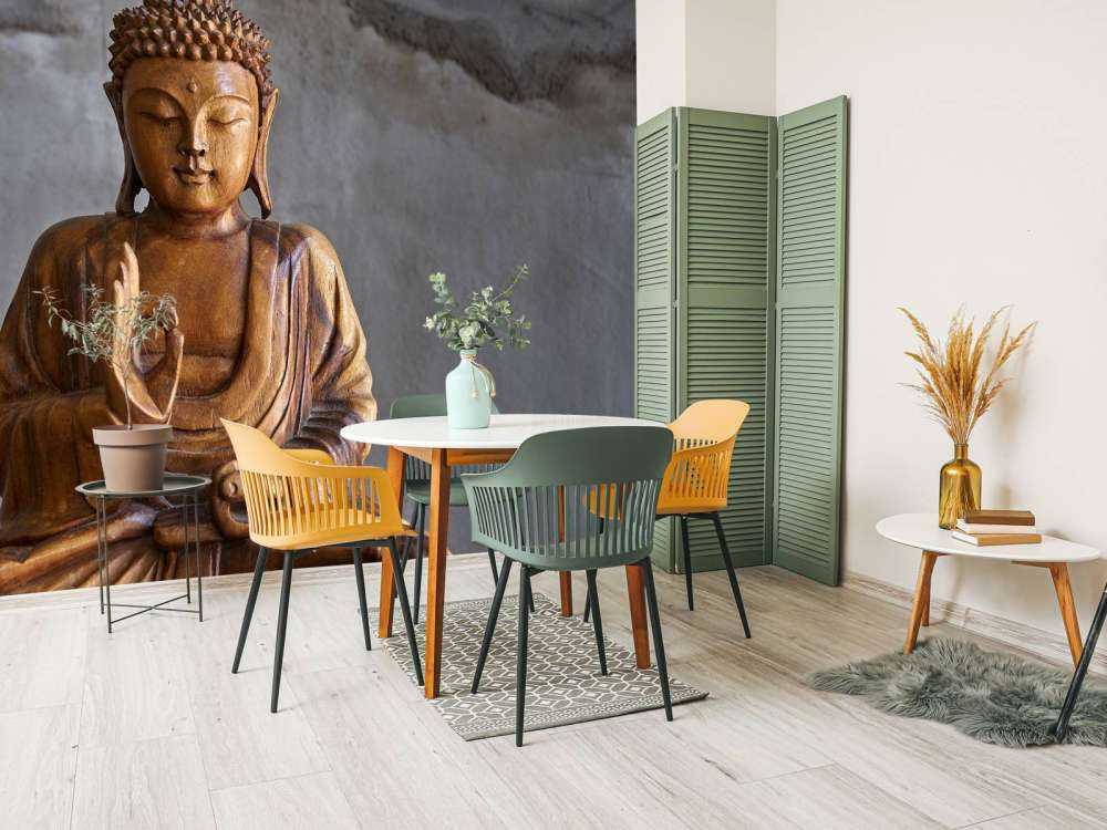 Buddha aus Holz