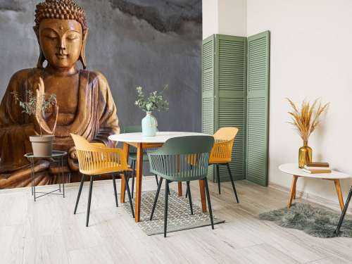 Buddha aus Holz