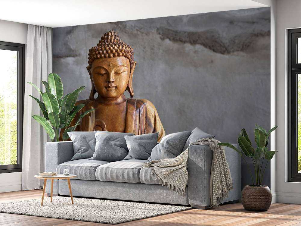 Buddha aus Holz