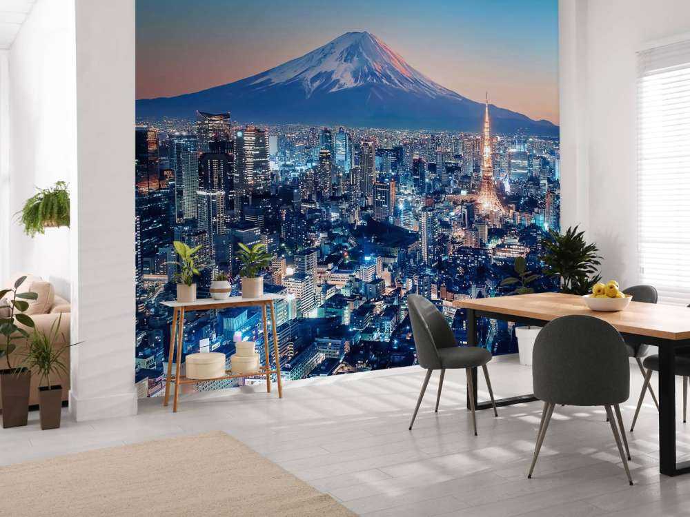 Tokio bei Sonnenuntergang