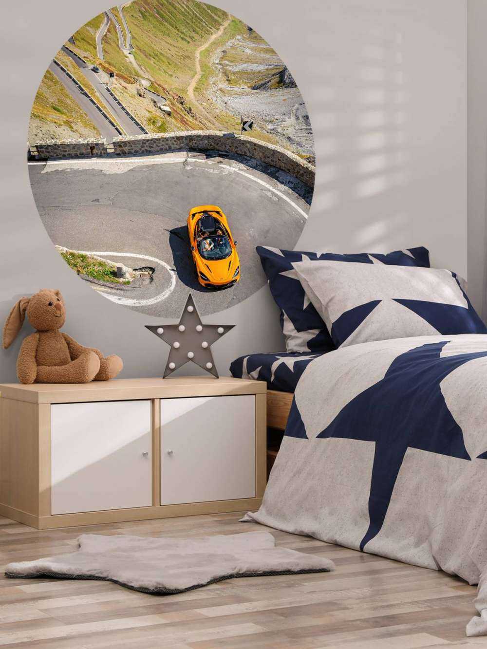 McLaren auf dem Stelviopass - Farbe