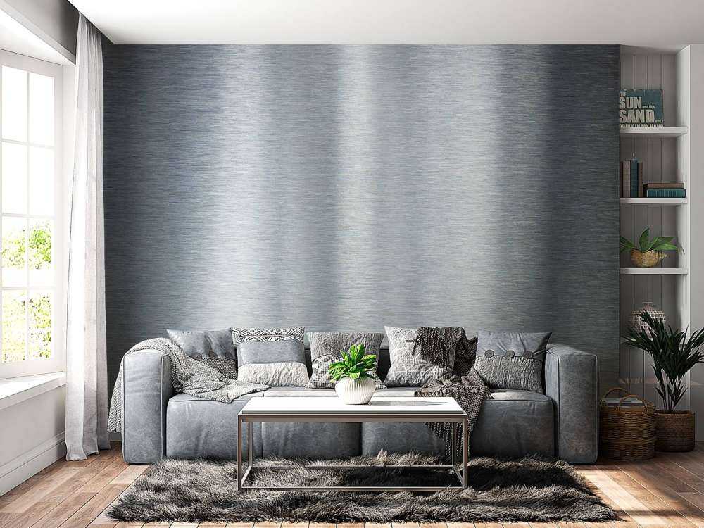 Gebürstete Aluminium-Textur