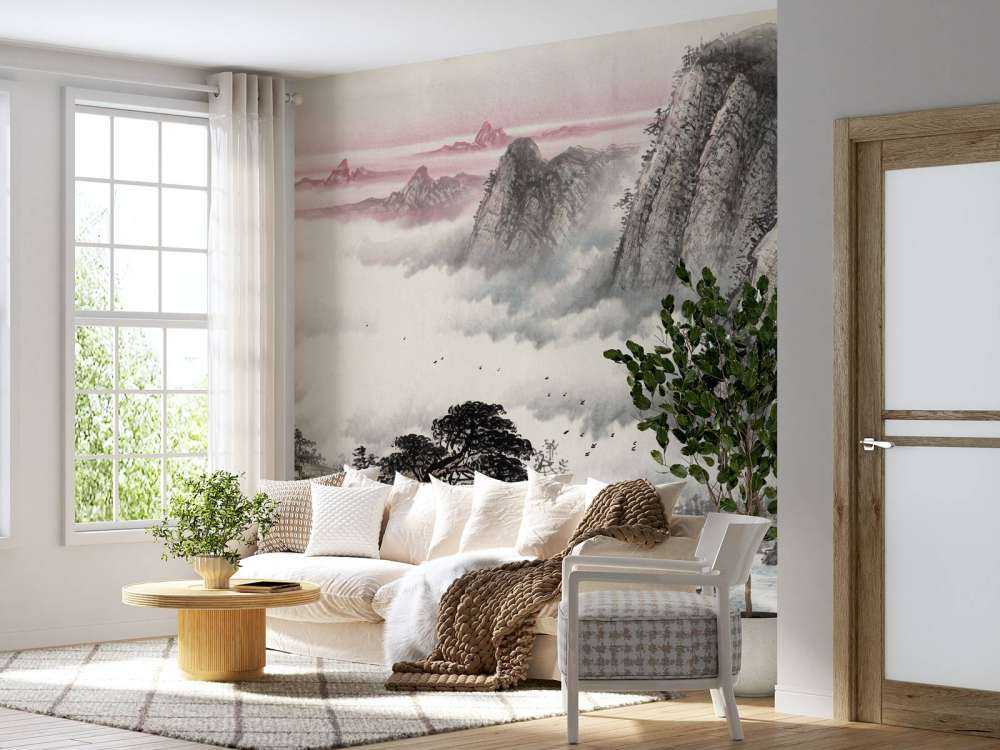 Chinesische Landschaft traditionell