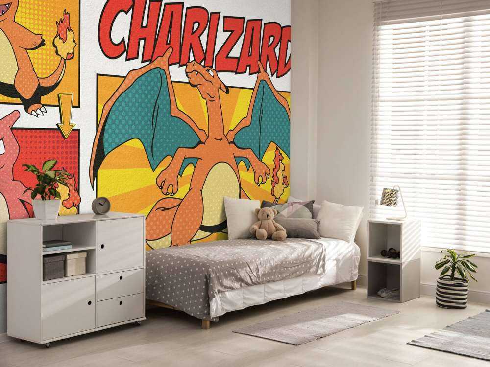 Comics - Tapferer Drache verwandelt sich
