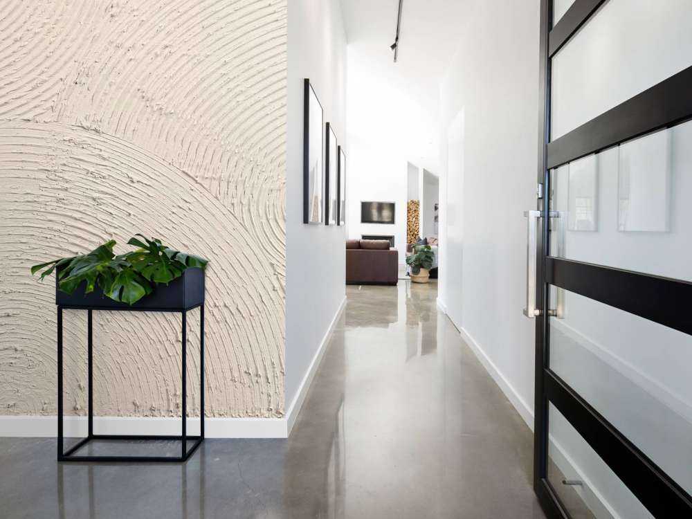 Zen-Kreise in Leinen