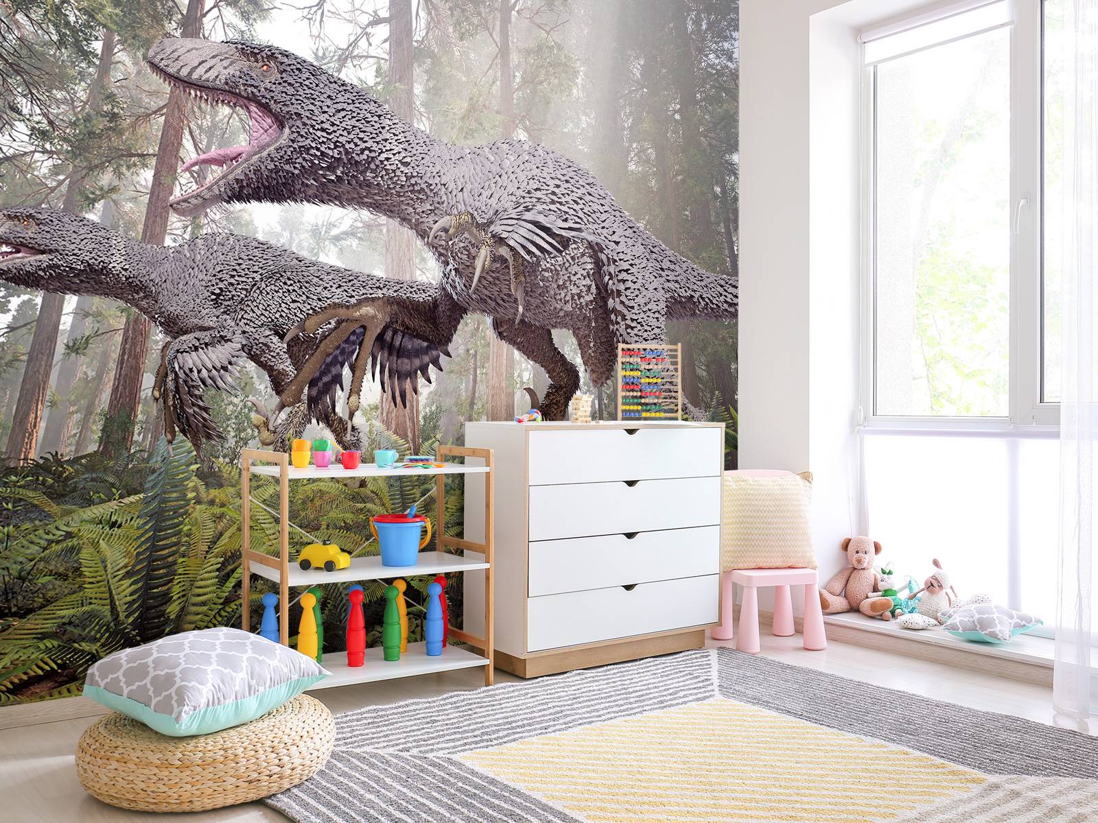 Jacht Dinosaurier