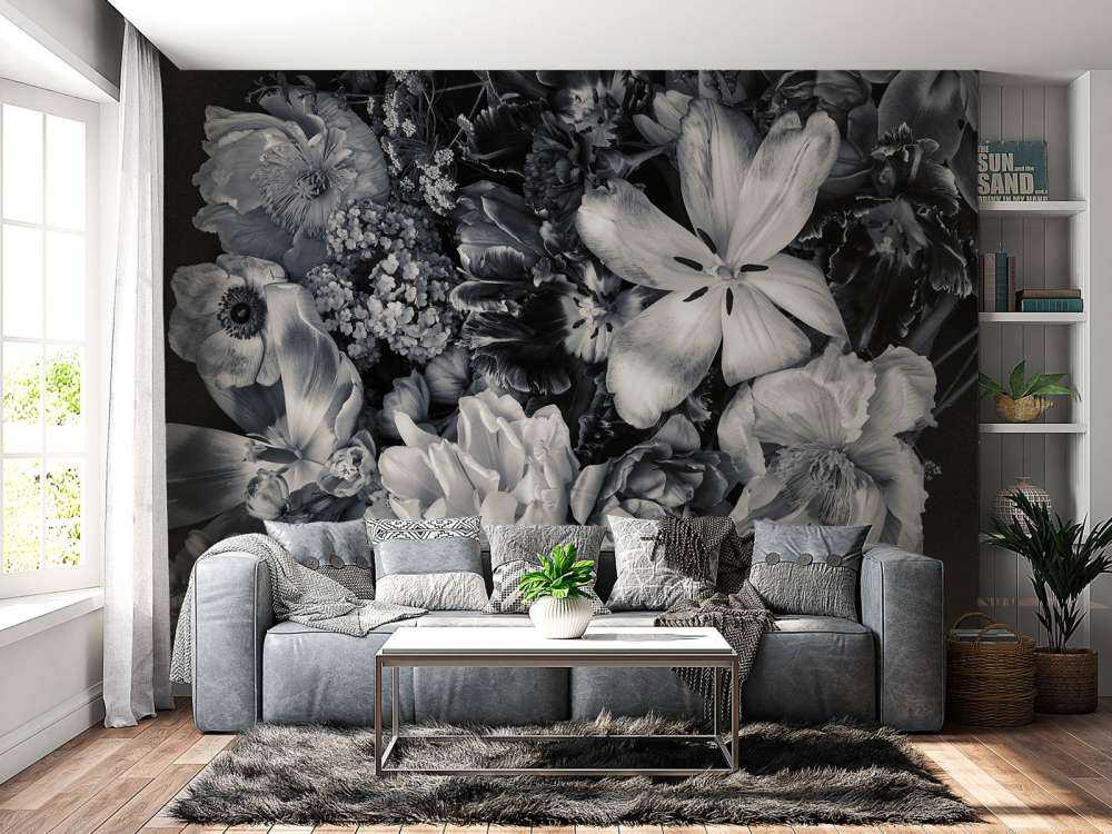 Blumenstrauß aus verschiedenen Blumen