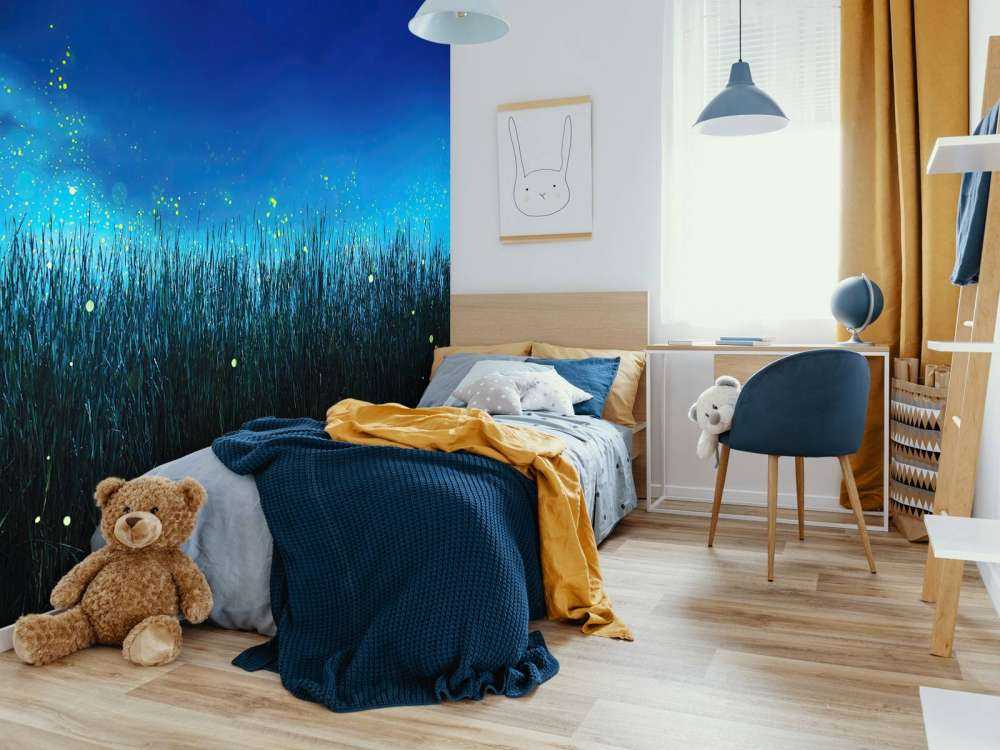 Glühwürmchen in der Nacht