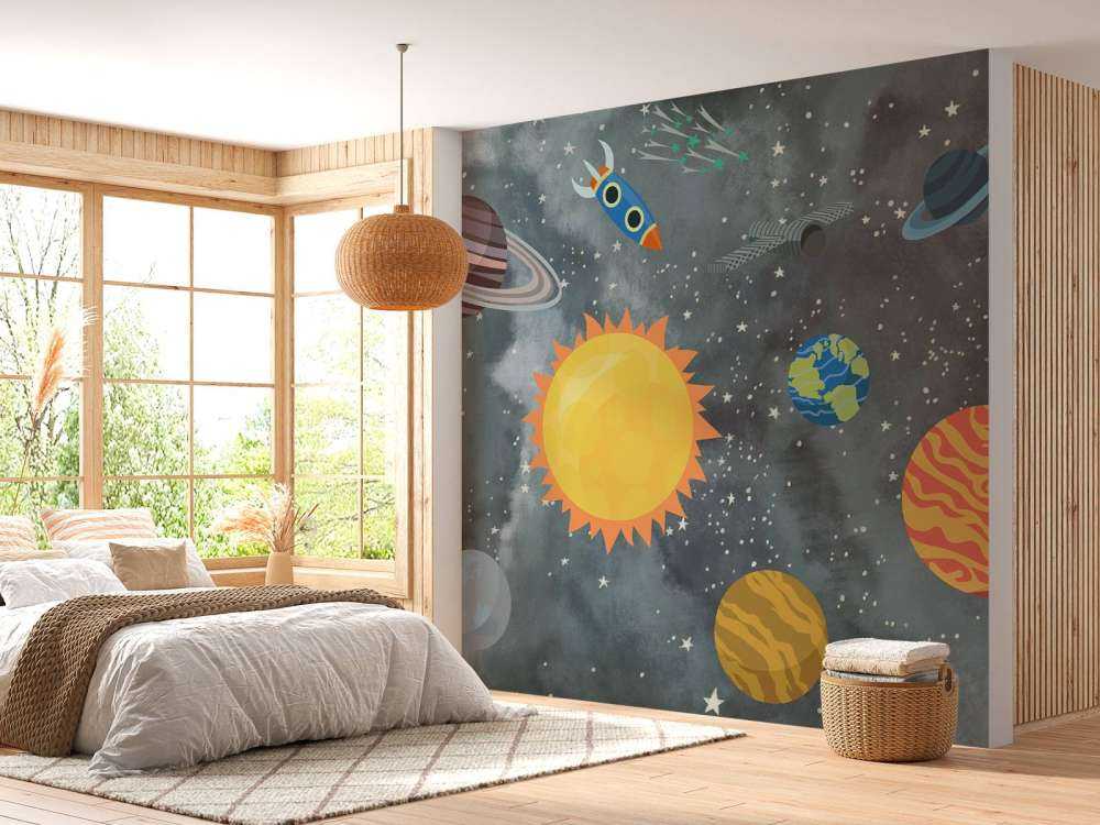 Ufo im Weltraum