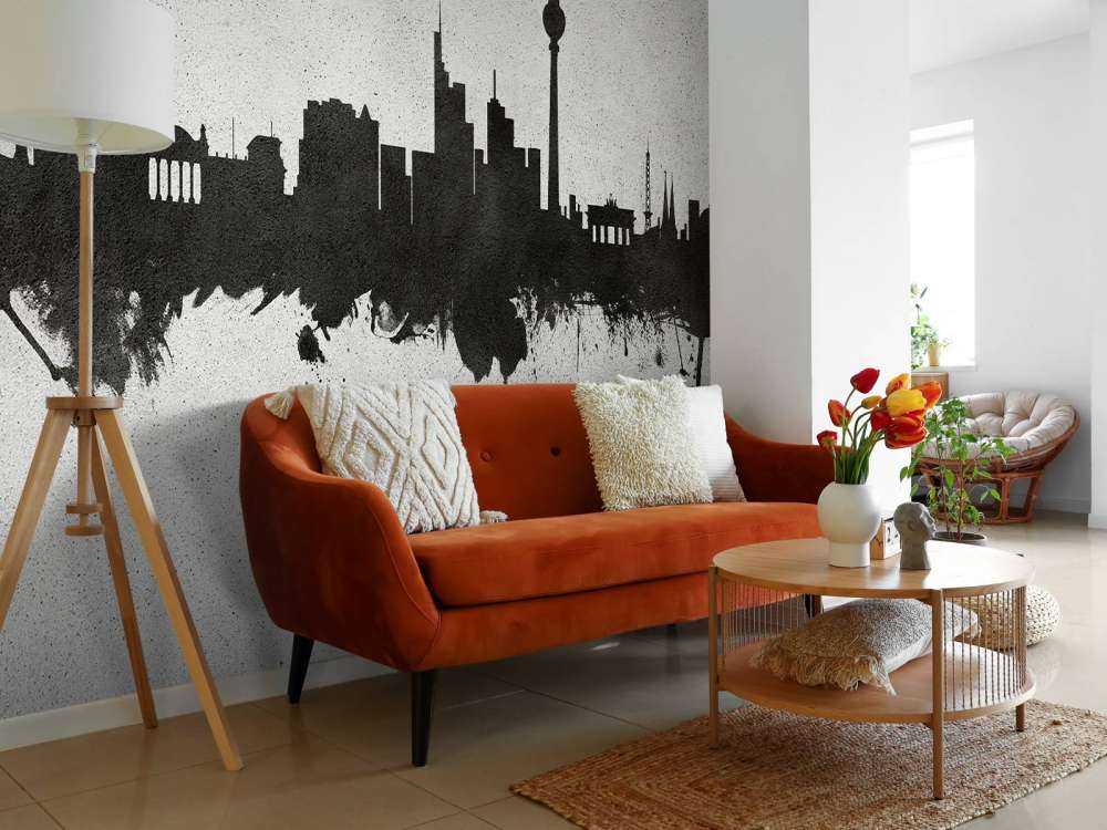 Aquarell-Skyline, Berlin