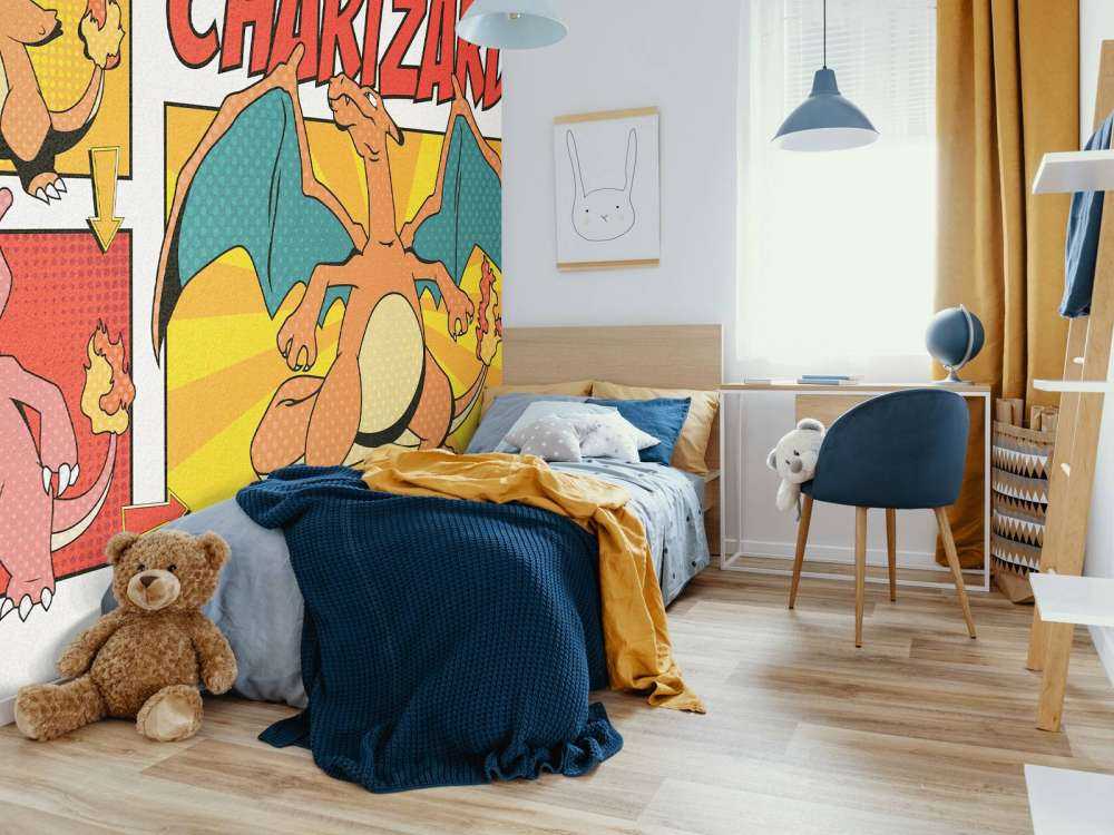 Comics - Tapferer Drache verwandelt sich