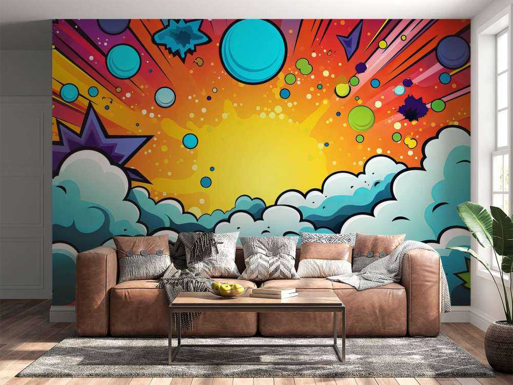 Kosmische Farbexplosion