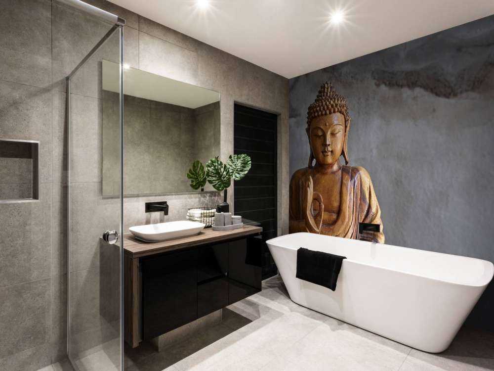 Buddha aus Holz