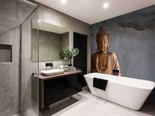 Buddha aus Holz