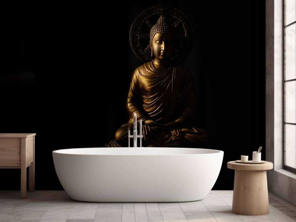 Isolierter Buddha