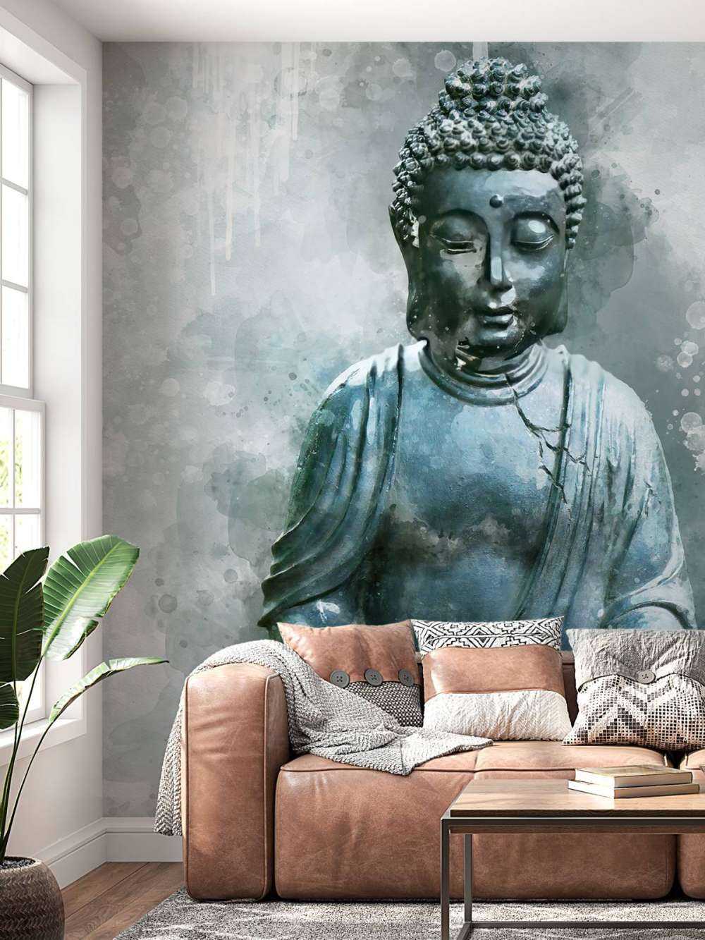 Buddha-Aquarell