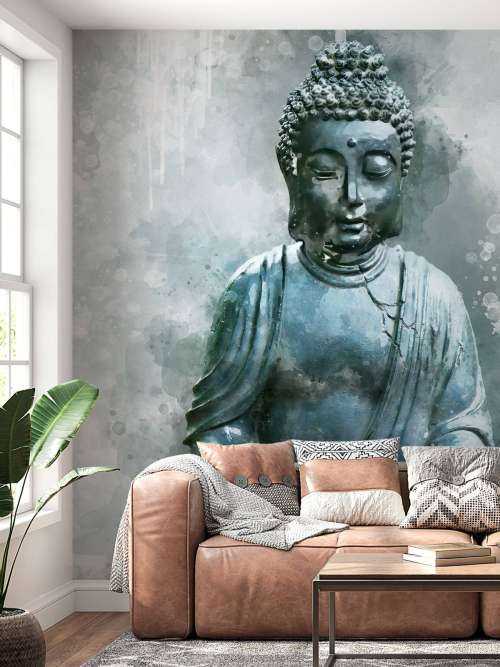 Buddha-Aquarell