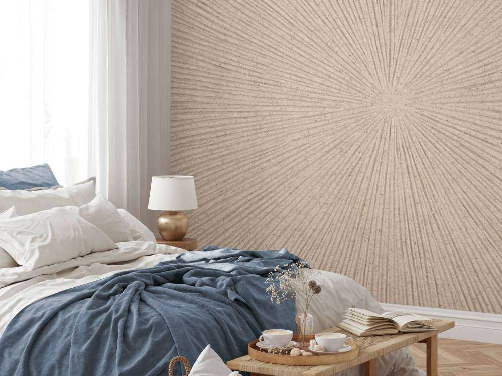Textured Lines in Beige