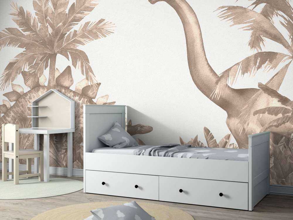Dinosaurier in Taupe