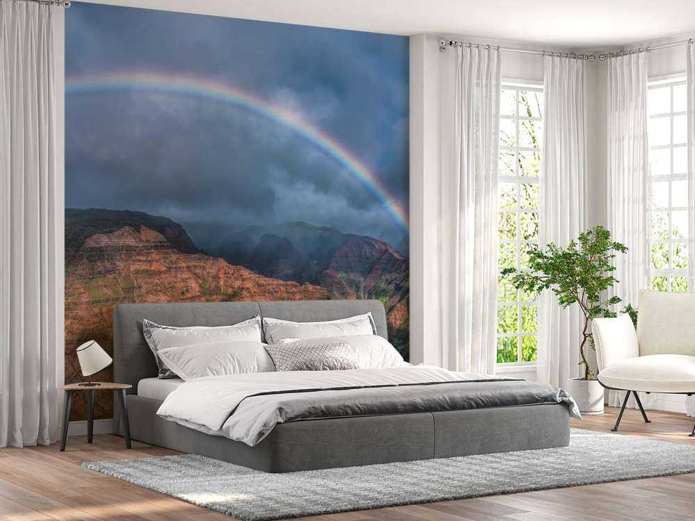 Regenbogen über Waimea Canyon