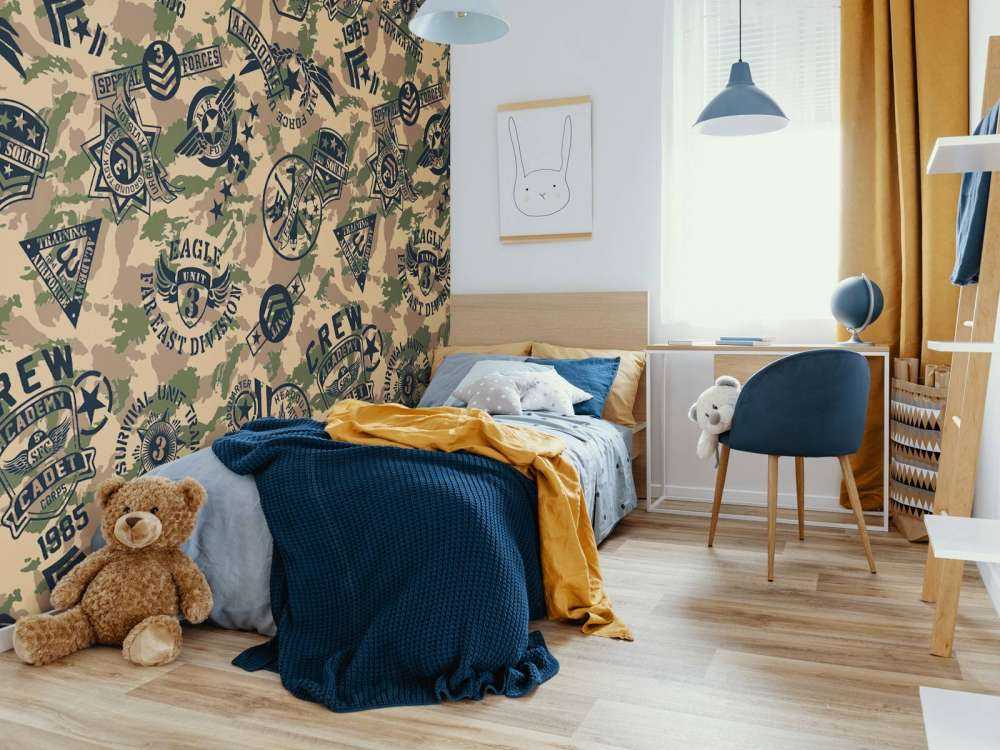 Tarnfarben mit Logos