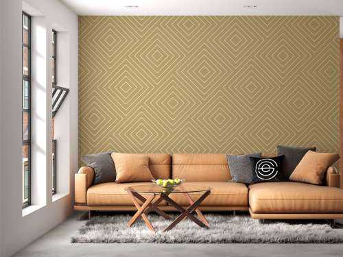 Chevron-Muster, gold