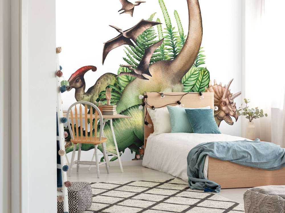 Aquarell Dino's