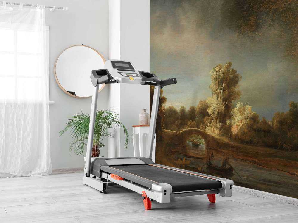 Landschaft mit Steinbrücke