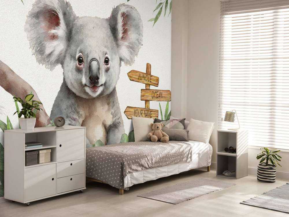 Baby-Koala im Dschungel