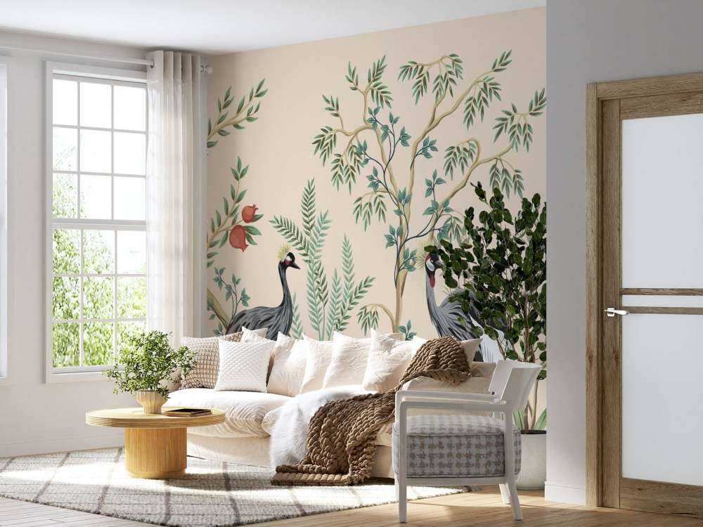 Illustration von Kränen