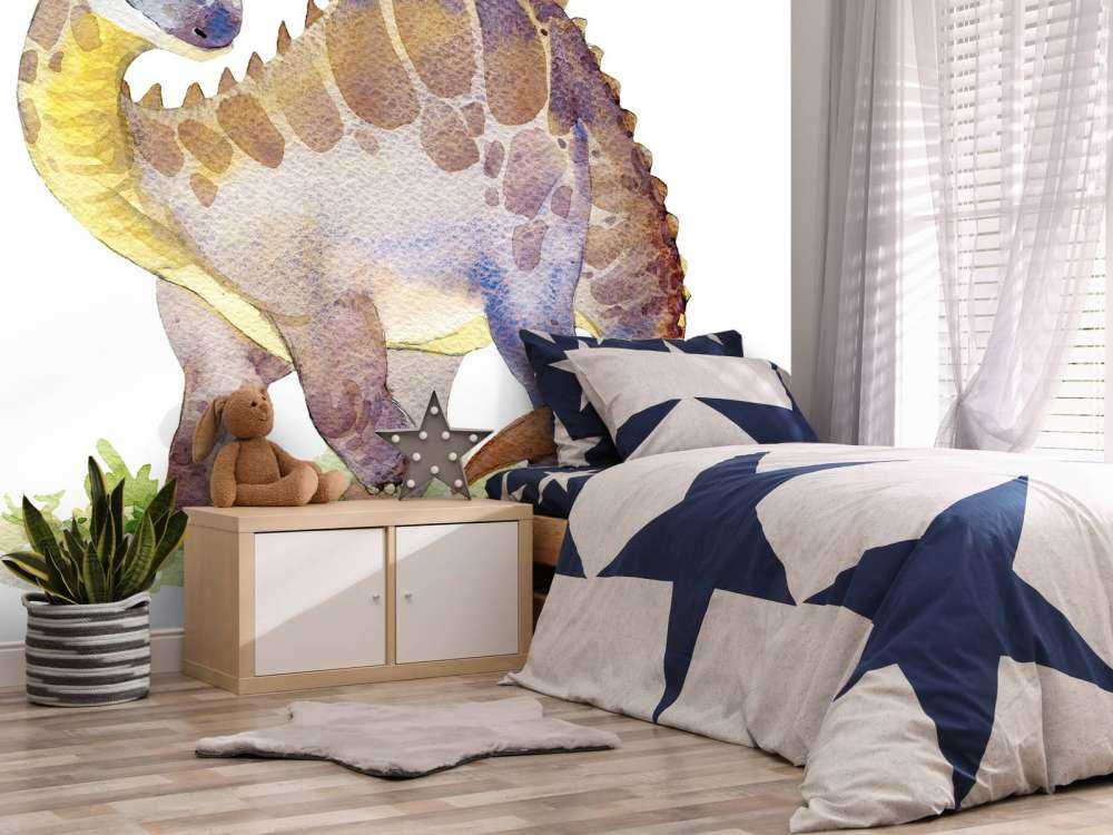 Dinosaurier aus Aquarellfarbe