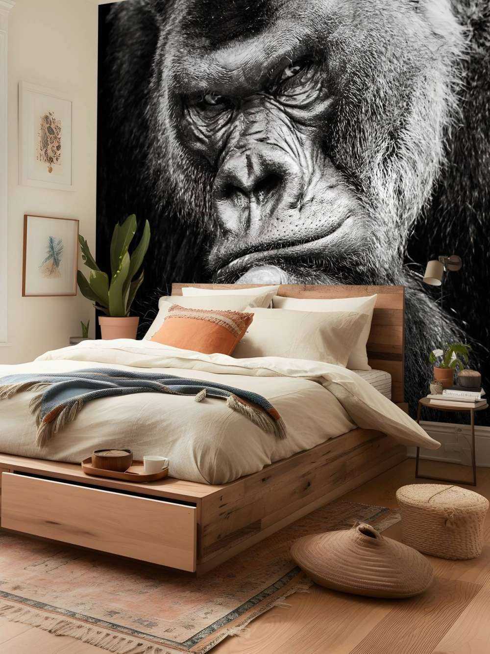 Nahaufnahme Gorilla