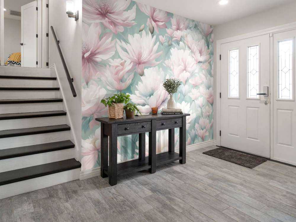 Mildes Morgenminzgrün