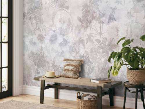 Aquarellgarten Taupe