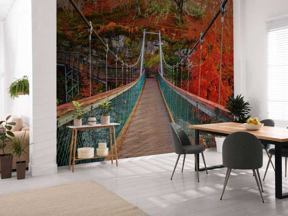 Brücke in Herbststimmung