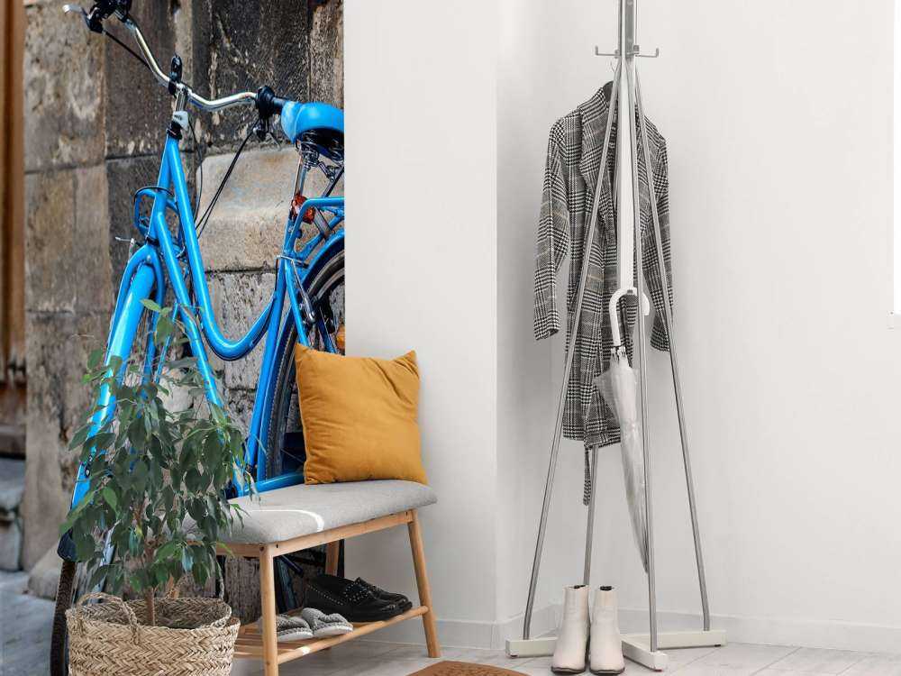 Blaues Fahrrad