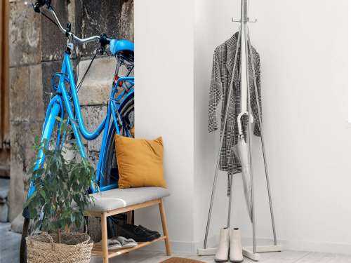 Blaues Fahrrad