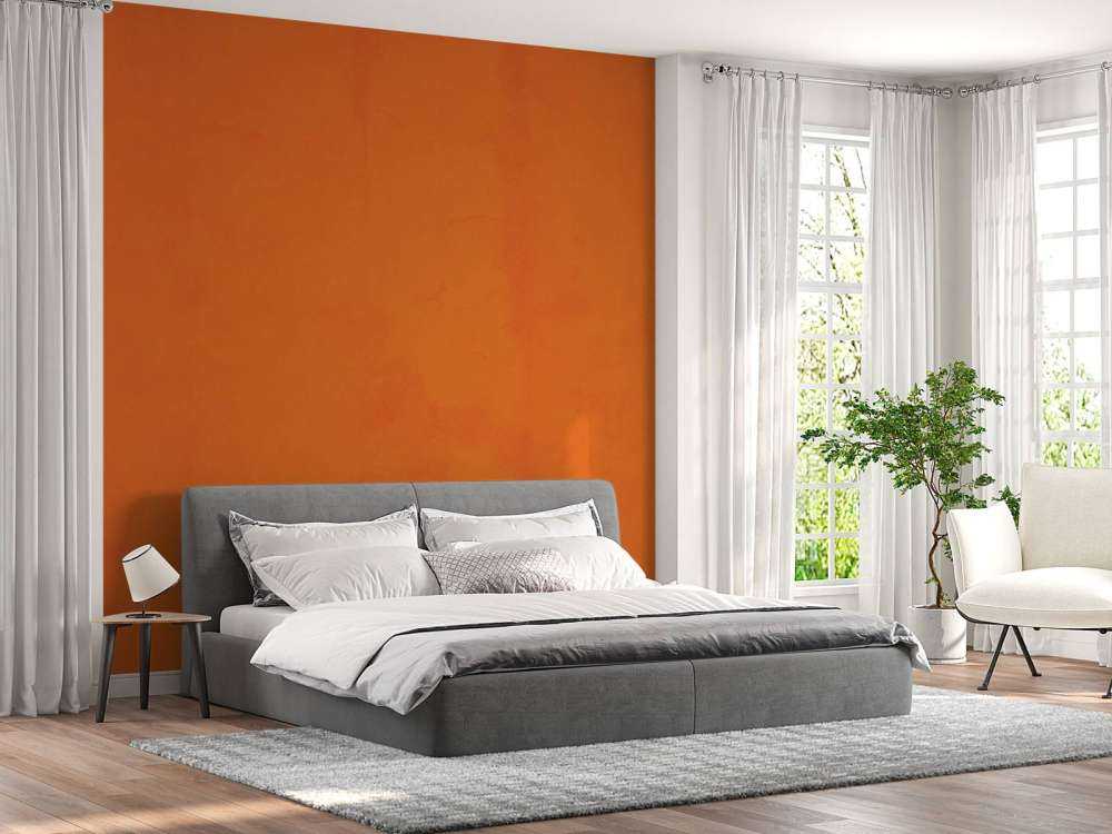Orange farbe Beton