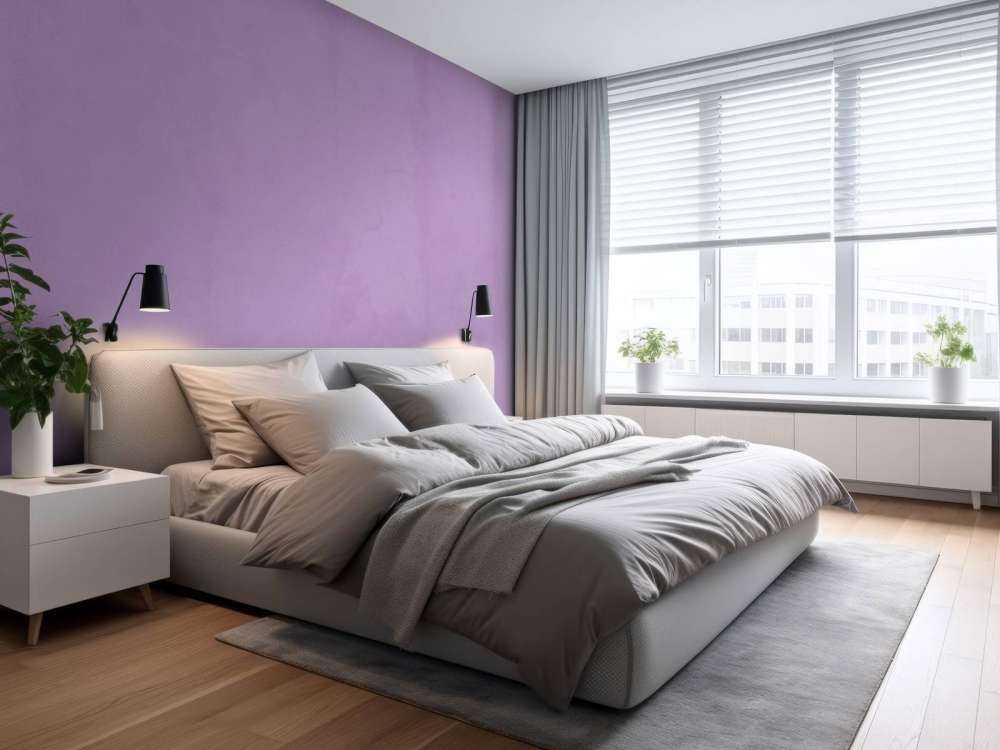 Pastelllila Beton