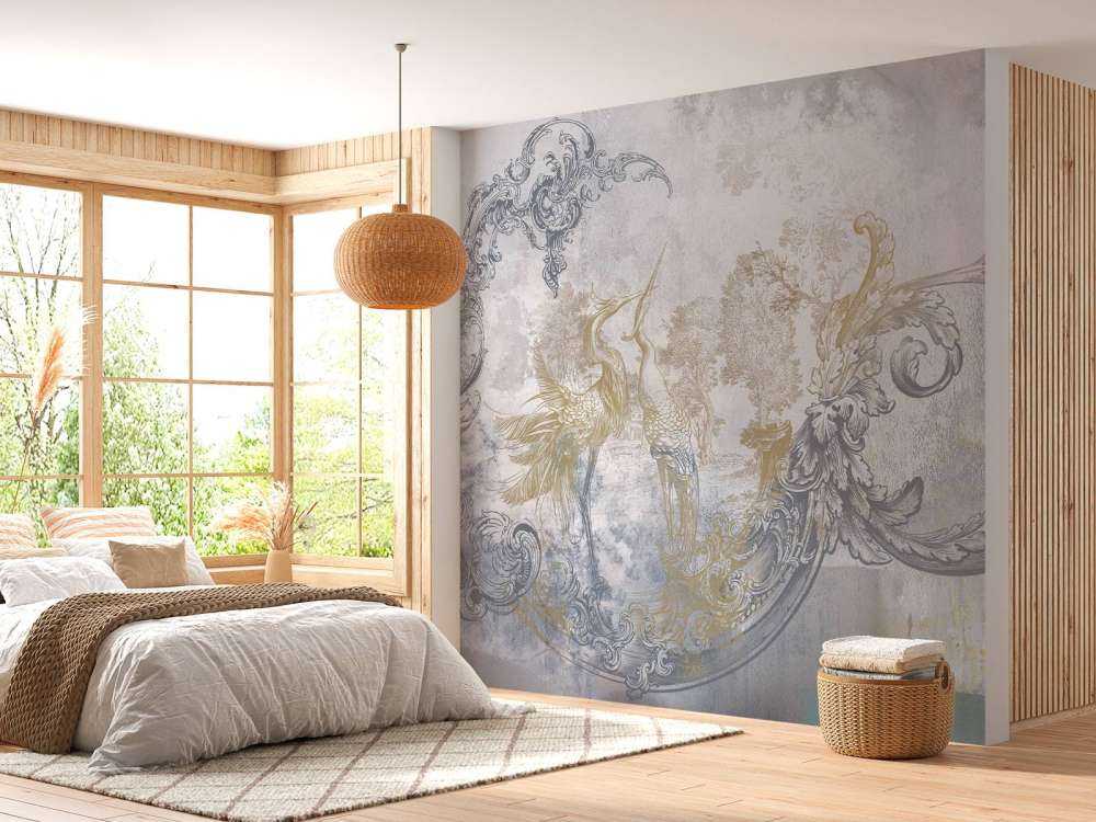 Verschnörkelter Beton